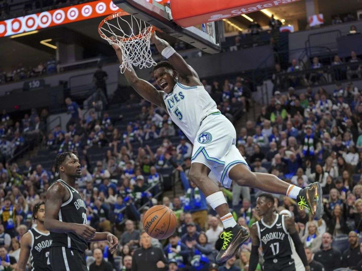 Minnesota derrota a Brooklyn y es líder solitario en el Este