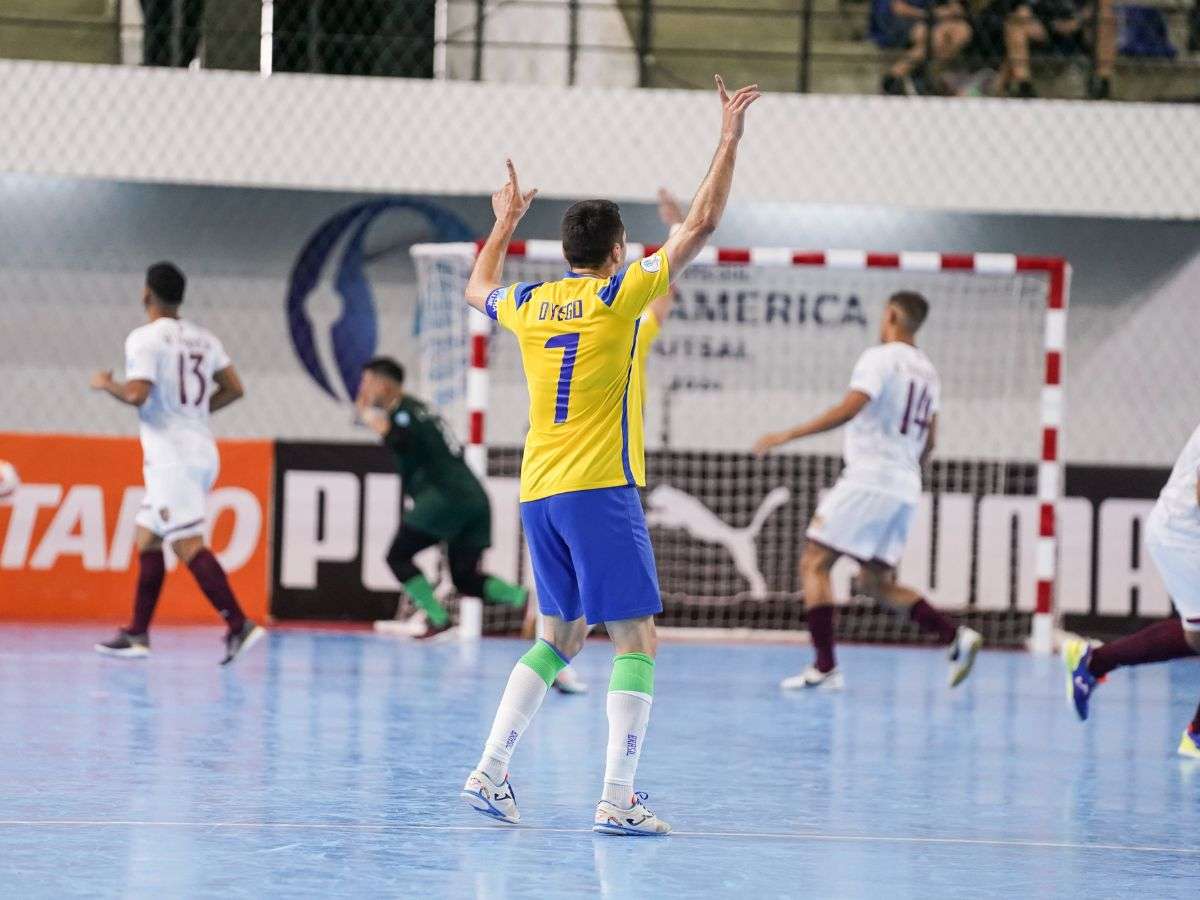 Vinotinto Futsal cayó ante Brasil