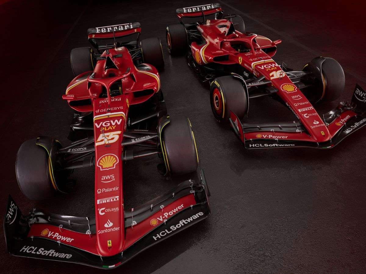 Ferrari presentó su monoplaza para el 2024