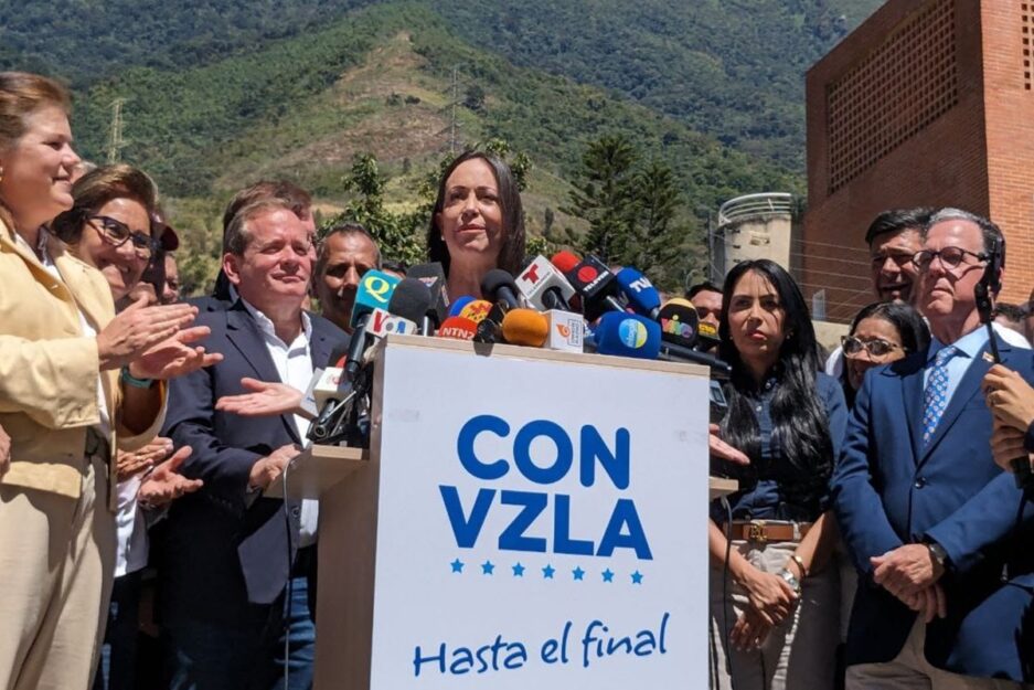 María Corina Machado descarta ser sustituida como candidata presidencial