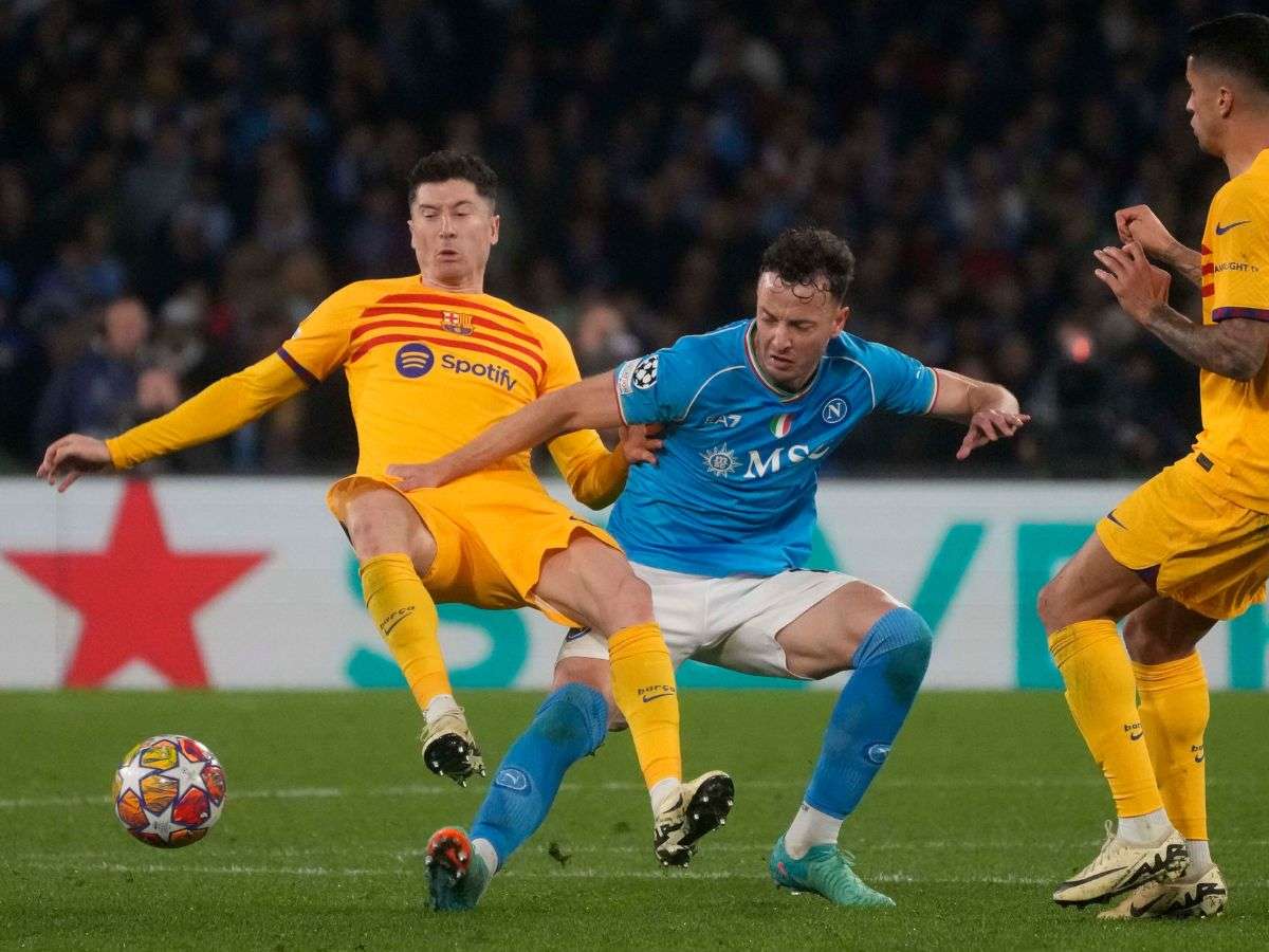 El Barcelona dejó ir el triunfo ante el Napoli