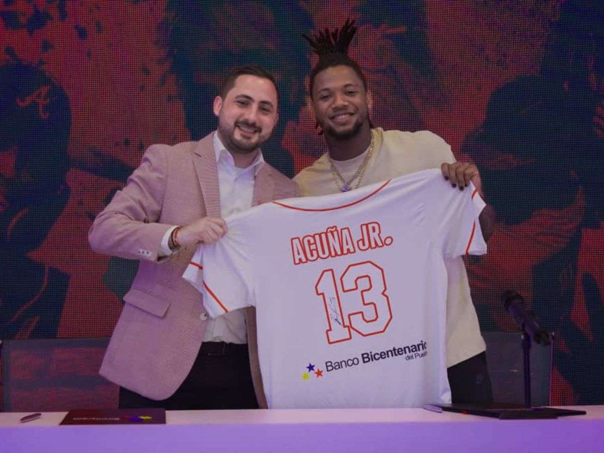 Acuña Jr. nueva imagen de Banco Bicentenario