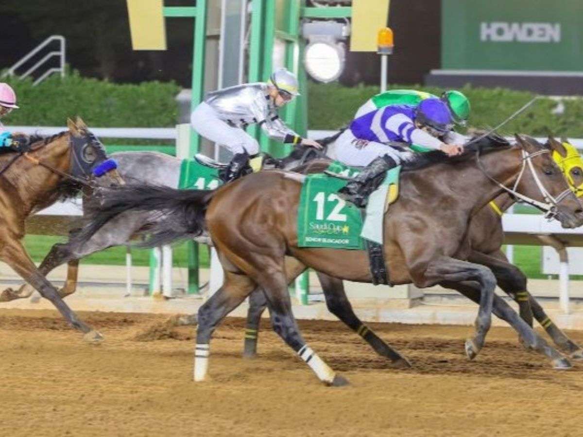 Junior Alvarado ganó la Saudi Cup con Señor Buscador
