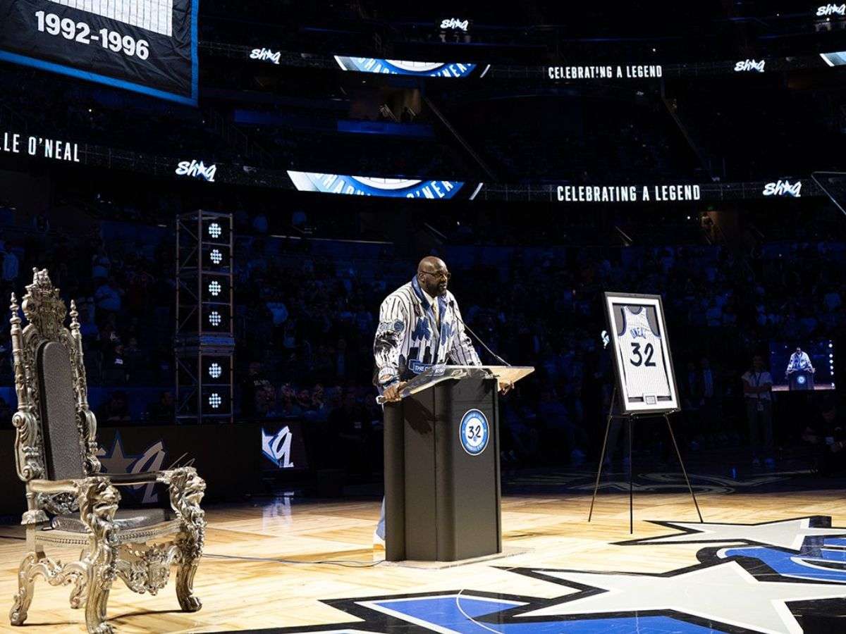 Magic retiró el número de Shaquille O’Neal 