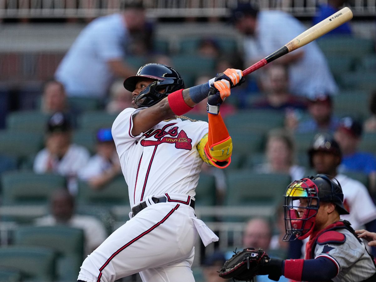 Acuña Jr. volvió a hacer swing con el madero