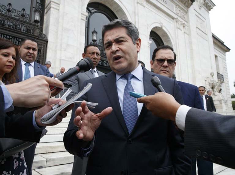 Ex presidente de Honduras declarado culpable de narcotráfico