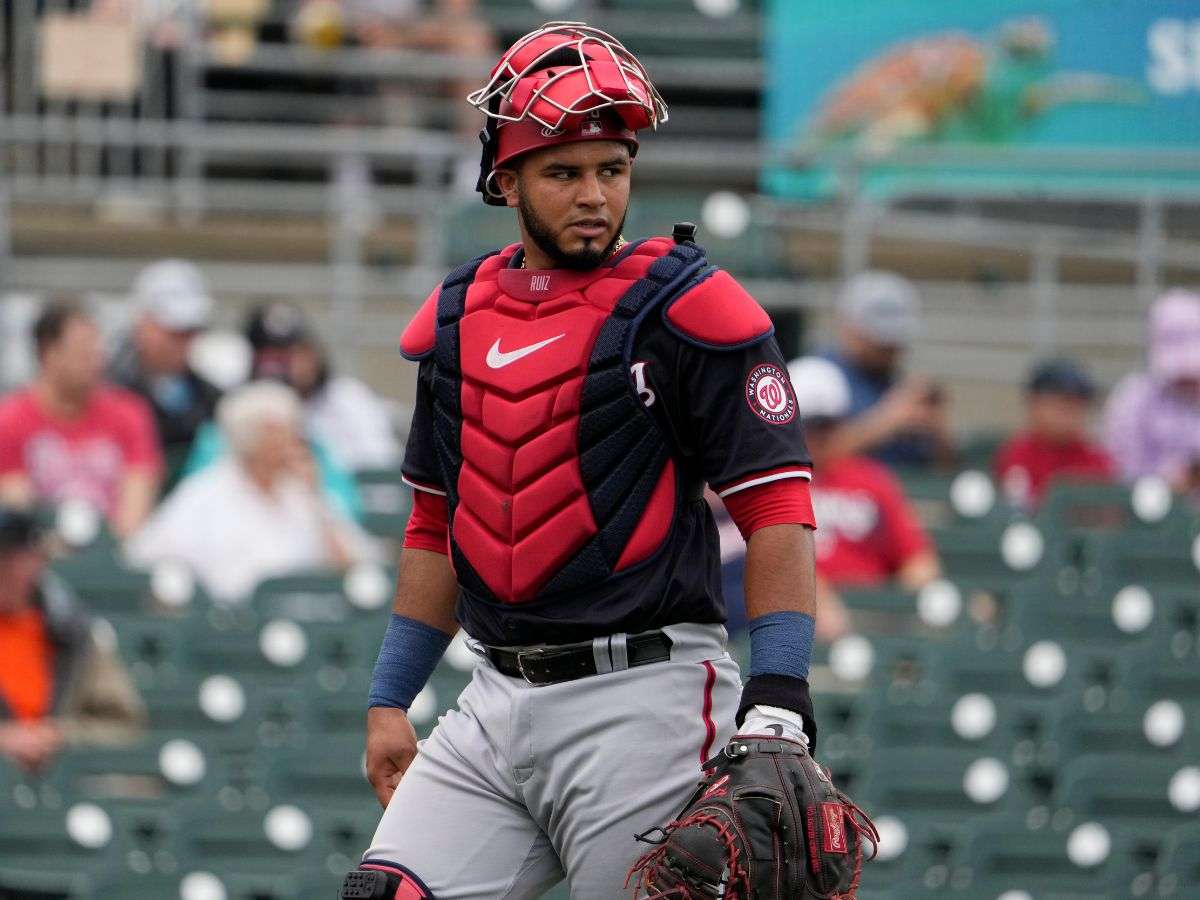 Keibert Ruiz se siente muy bien en Washington