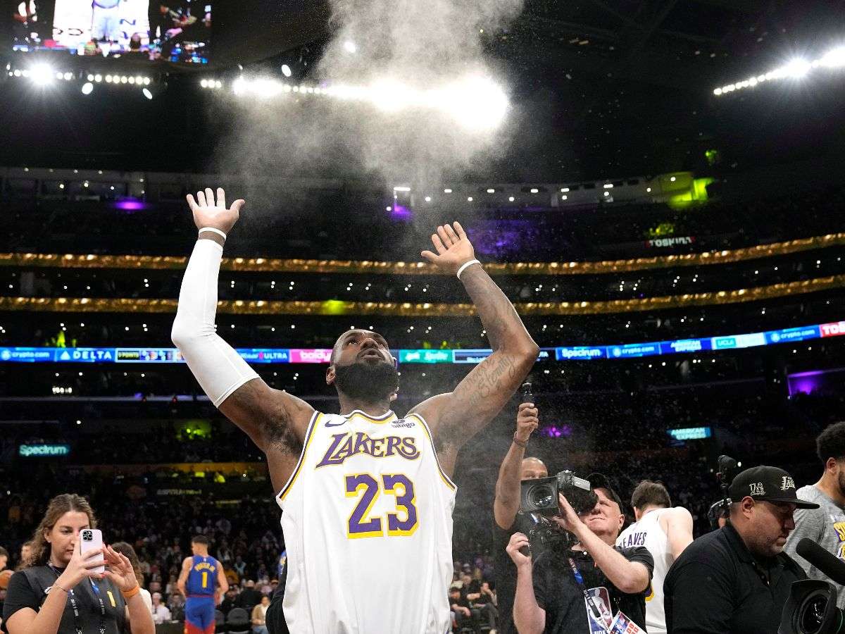 ¡Histórico! LeBron llegó a 40.000 puntos
