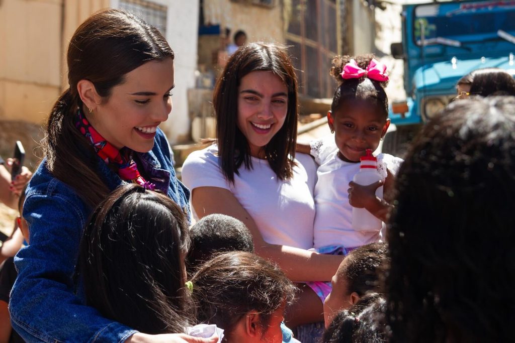 María Gabriela de Faría se une a proyecto social en Petare