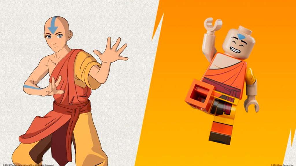 Aang, Toph, Zuko y Katara finalmente llegaron a Fortnite