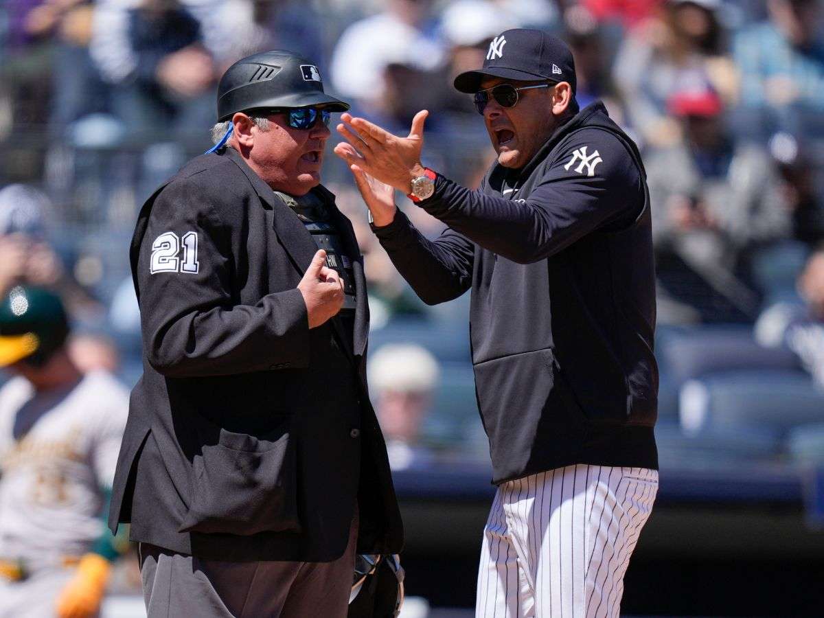 Aaron Boone expulsado injustamente - Líder en deportes
