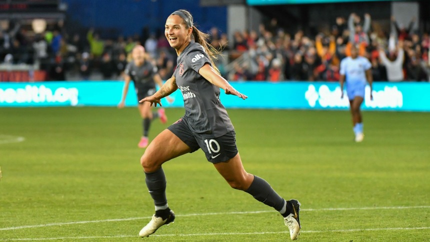 Deyna Castellanos anotó un golazo al debutar con su nuevo equipo en EEUU