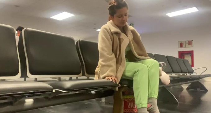 La joven venezolana que pasó dos meses en aeropuerto de Perú regresó a Venezuela