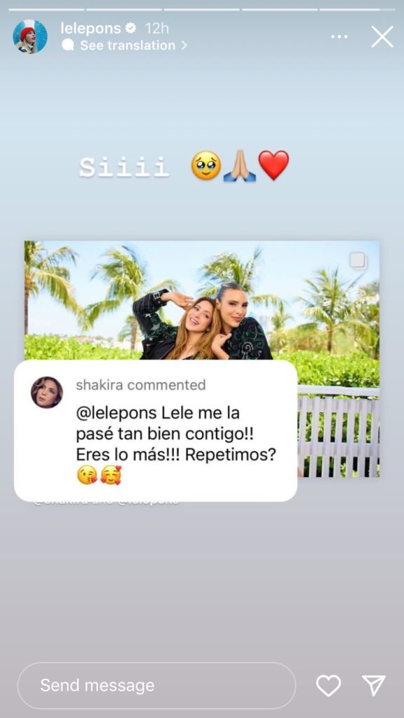 Lele Pons y Shakira sacudieron las redes al bailar juntas