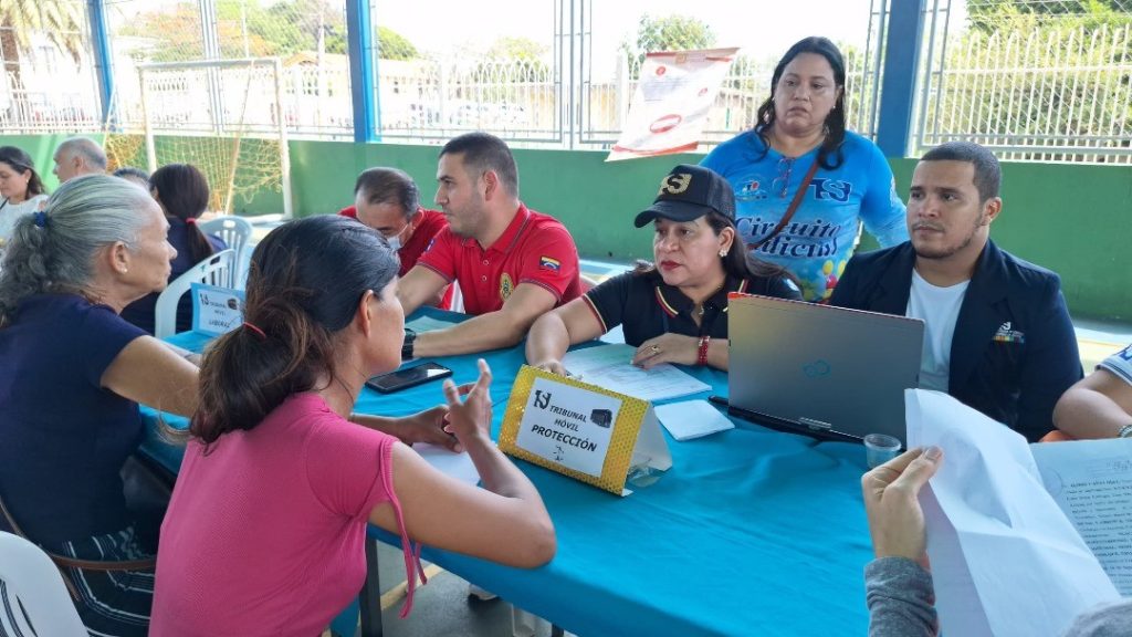 Atienden al pueblo neoespartano con el Tribunal Móvil