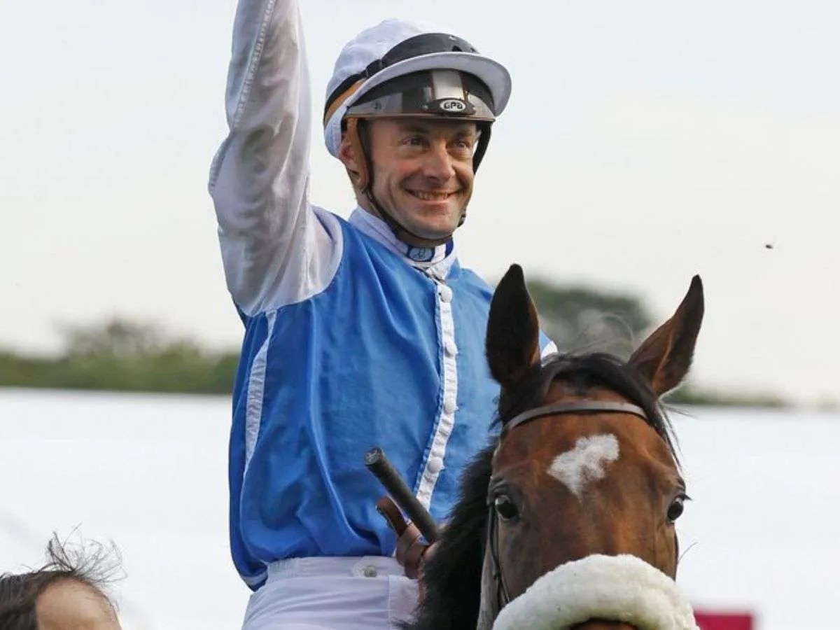 Olivier Peslier colgó el foete tras exitosa carrera