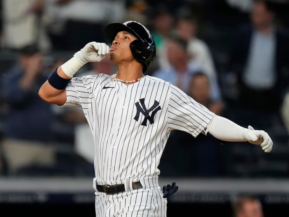 Oswaldo Cabrera selló victoria de los Yankees