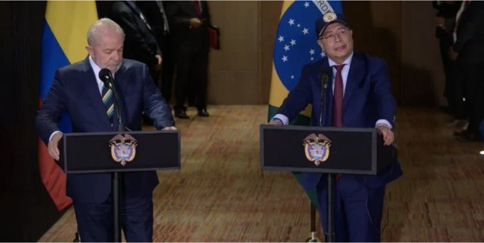 Petro y Lula proponen plebiscito en Venezuela que garantice derechos del perdedor de las elecciones
