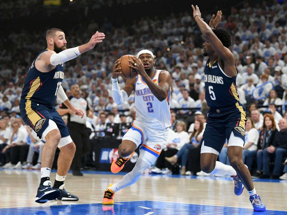 Thunder se impuso ante Pelicans
