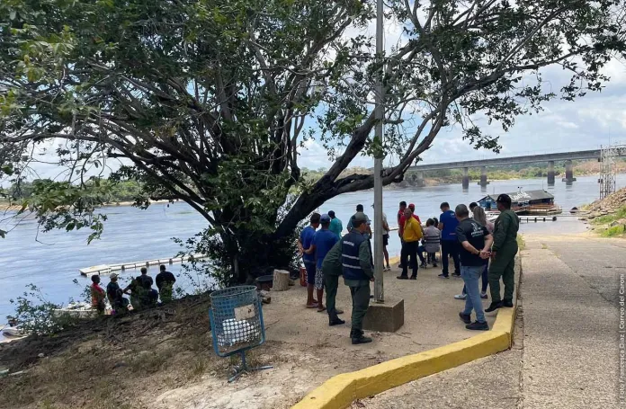 Un ciclista que cayó al Caroní tras ataque de abejas