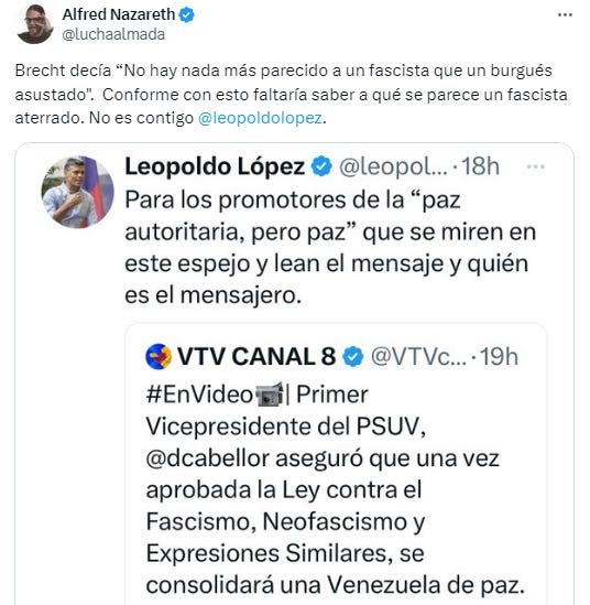 La Ley contra el Fascismo asusta a los fascistas