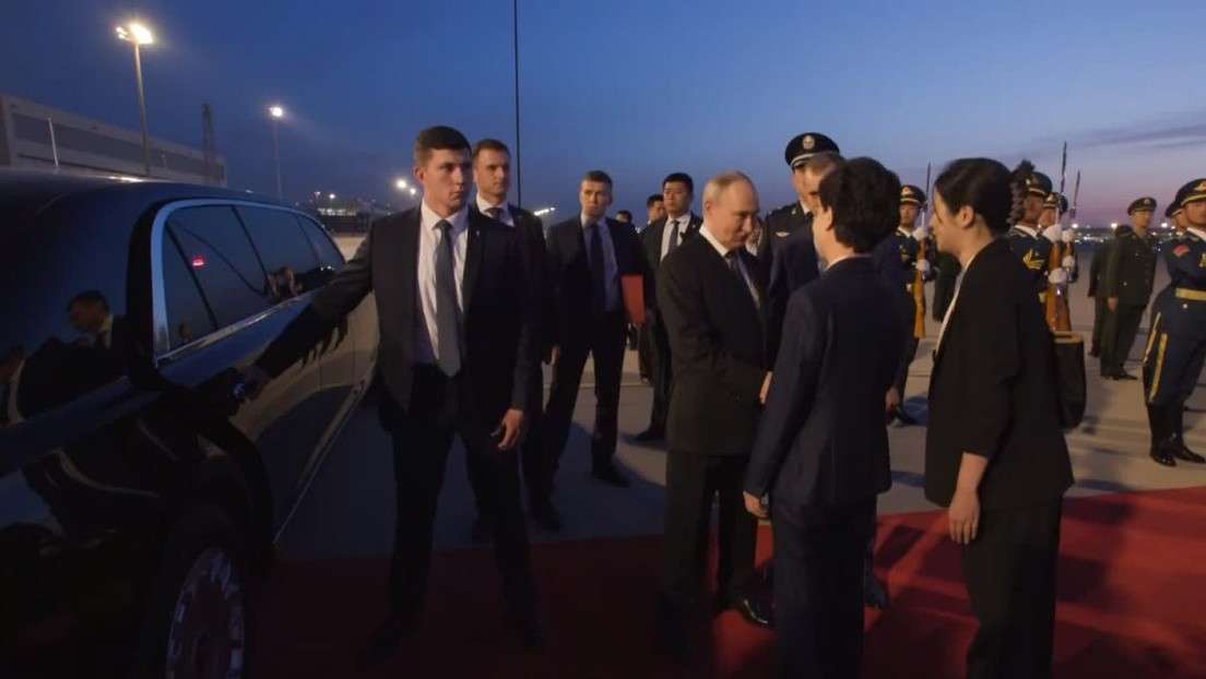 Putin llega a China en primer viaje oficial tras su reelección