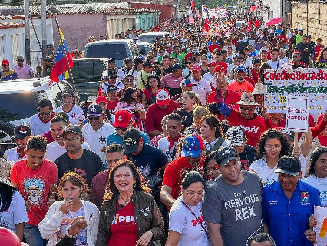 Barinas se movilizó en apoyo a Maduro 
