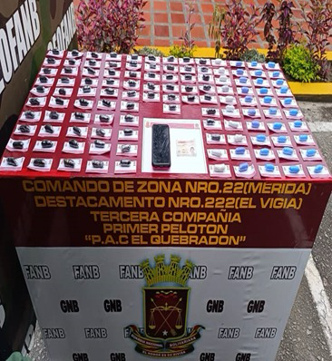 Dos narcomulas expulsaron 196 dediles de cocaína 