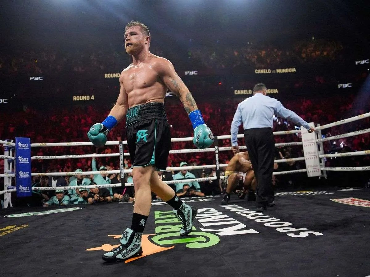 Canelo Álvarez triunfó ante Jaime Munguía