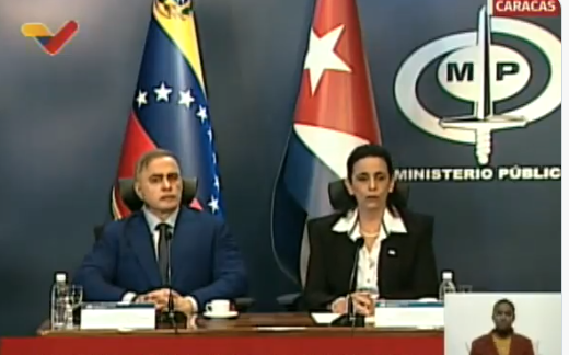 Fiscales generales de Venezuela y cuba firman Programa de Cooperación