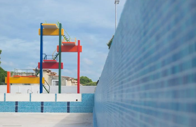 Casi listo el complejo de piscinas olímpicas de Ciudad Bolívar