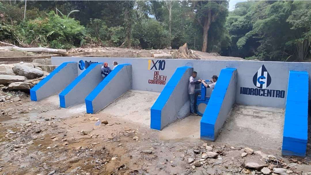 Culminó construcción del dique La Trilla en Ocumare de la costa