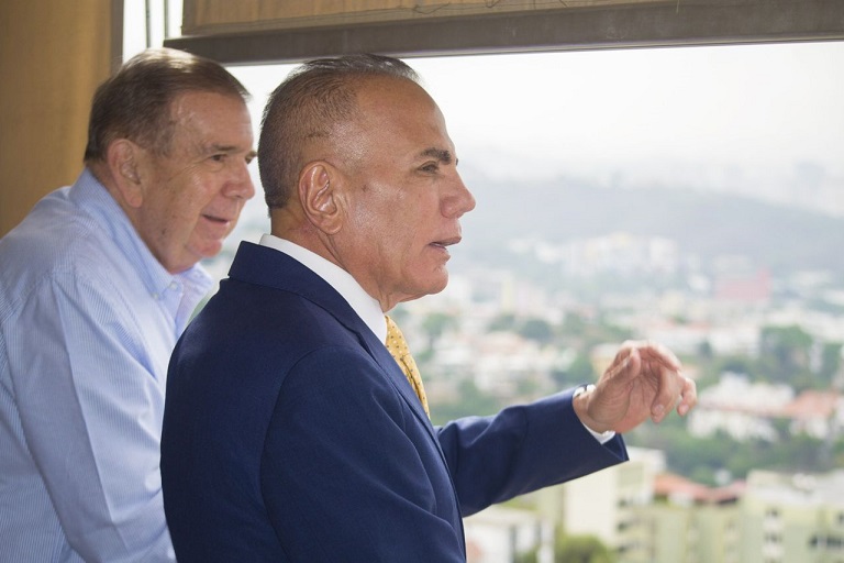 Edmundo González Urrutia se reunió con Manuel Rosales