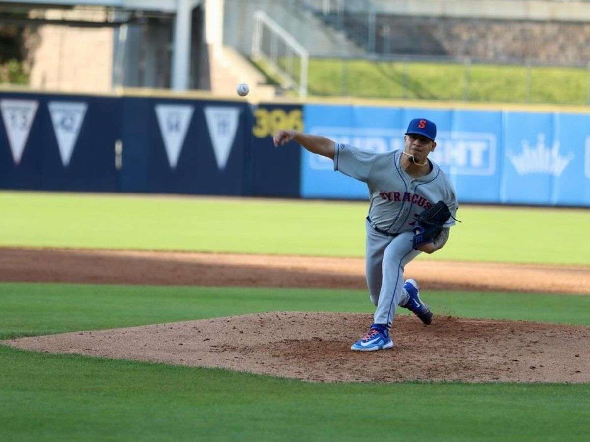 José Buttó mostró su gran nivel en el Syracuse de AAA