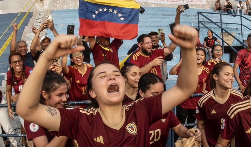 Así recibieron a la Vinotinto Femenina Sub-20 tras su clasificación al mundial