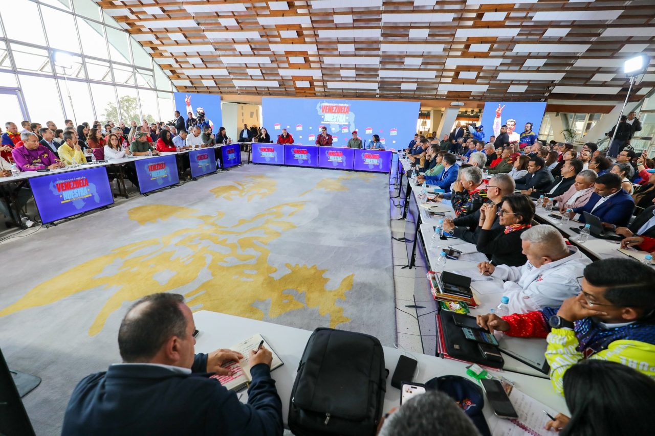 Maduro lanzó su comando de campaña 'Venezuela Nuestra'