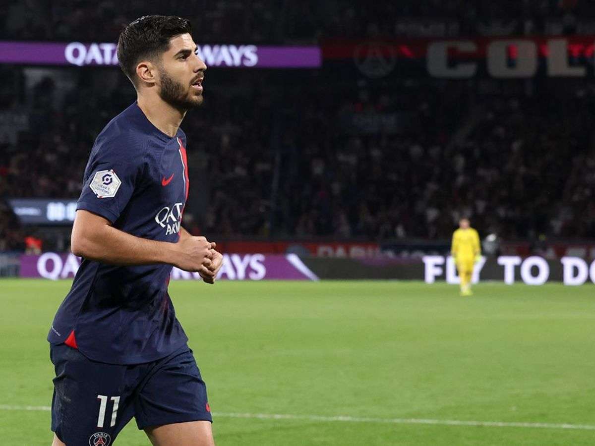 Marco Asensio pondría rumbo fuera del PSG