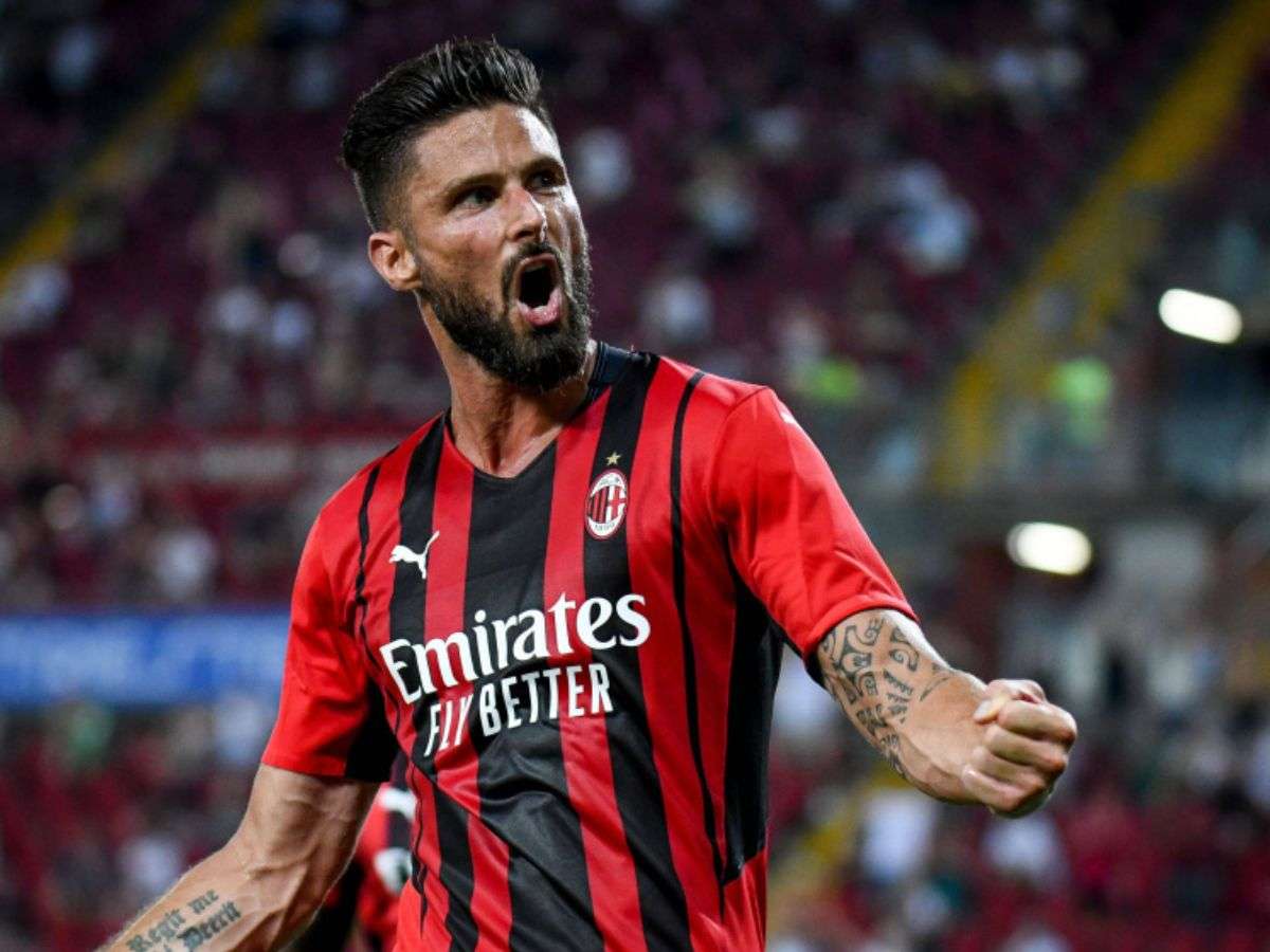 Olivier Giroud se despide del AC Milán