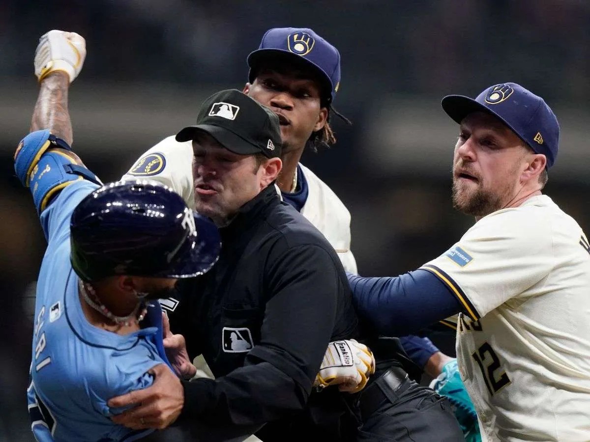 MLB sancionó a Rays y Cerveceros por golpiza