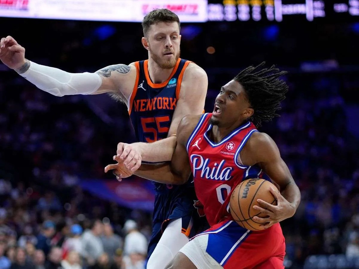 Tyrese Maxey lideró el triunfo de 76ers