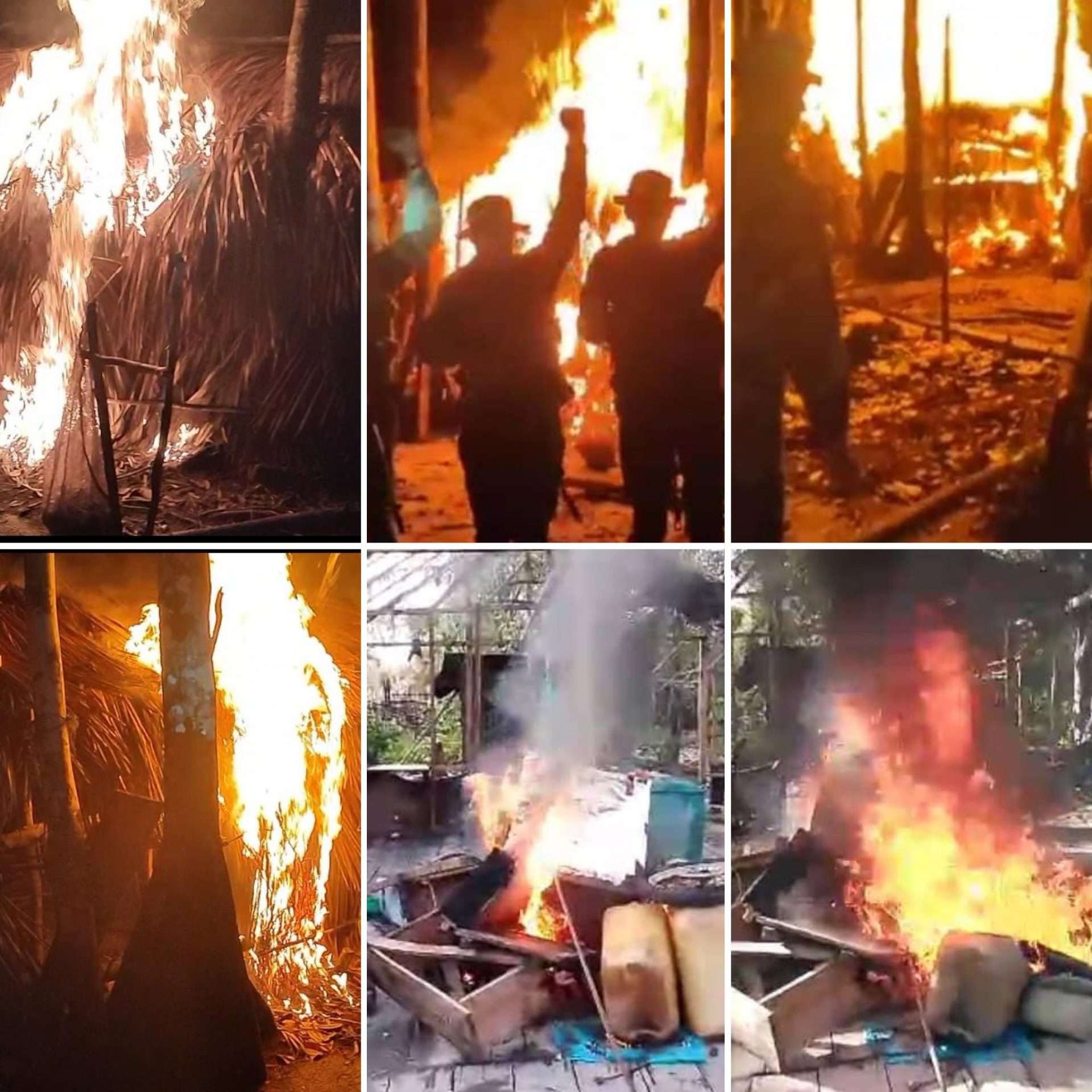 Desmantelado campamento ilegal de minería en Amazonas