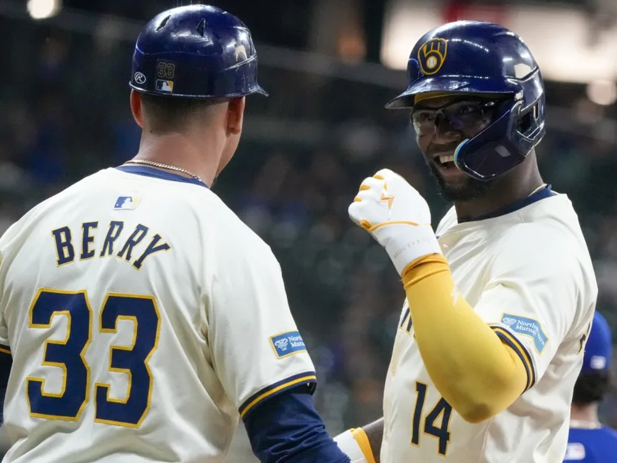 Andruw Monasterio selló el triunfo de Milwaukee