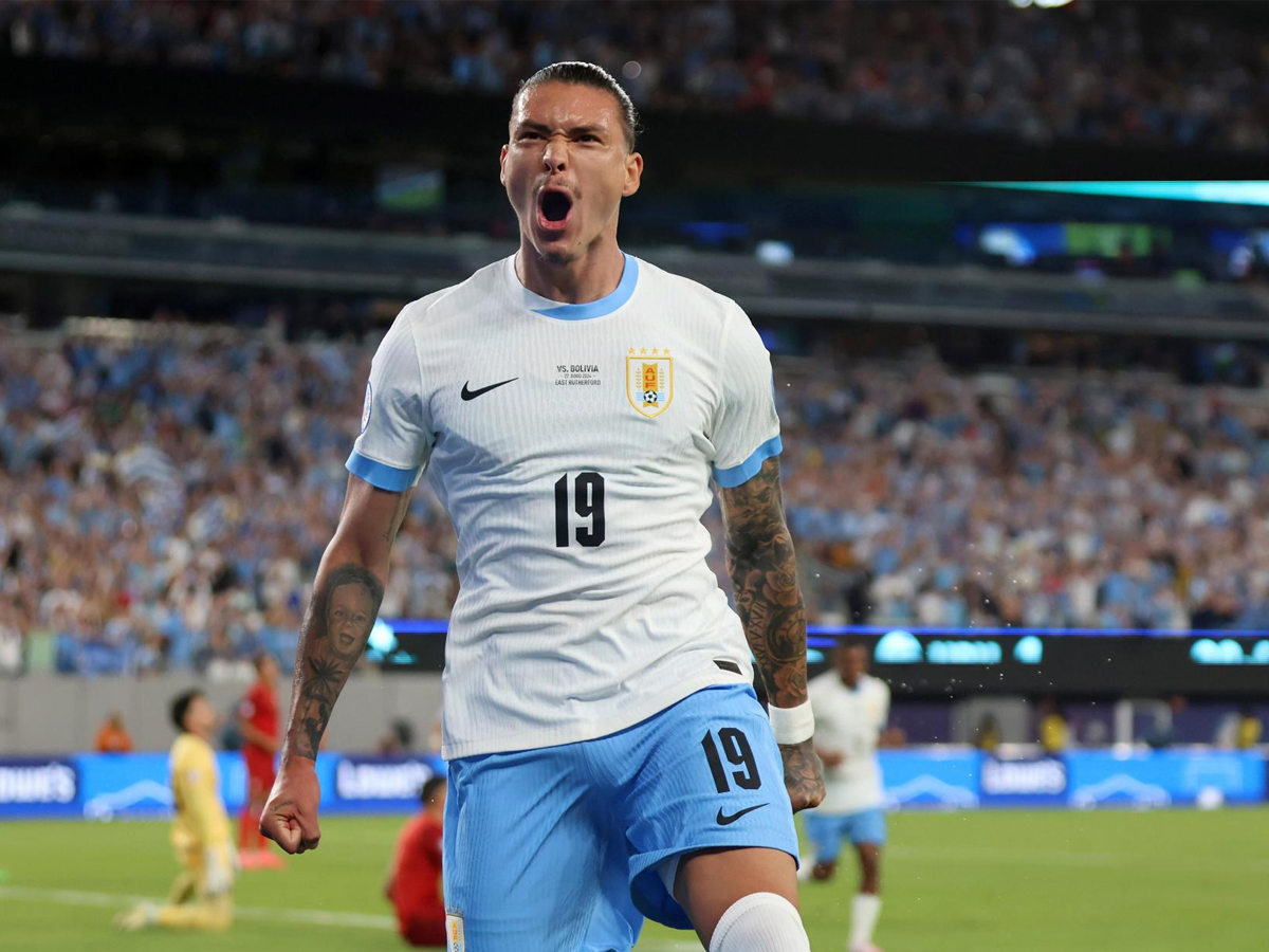 Darwin Núñez iguala racha histórica en Uruguay
