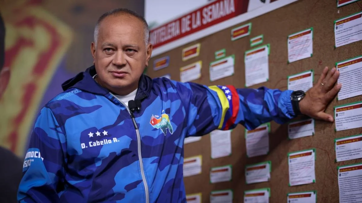 Cabello: Rector Delpino es parte de la operación para cantar fraude el 28-J