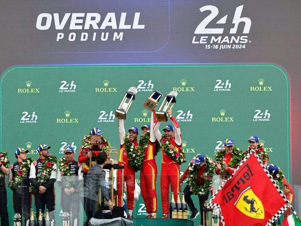Ferrari es bicampeón de las 24 horas de Le Mans