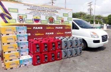 FANB incautó en Zulia 1.092 litros de lubricante automotriz