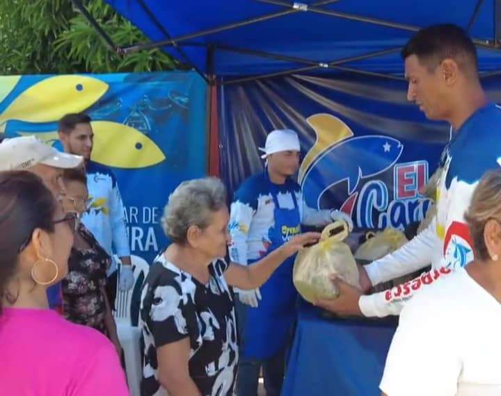 El programa "El Cardumen Va" le llegó a los abuelitos en Maracaibo
