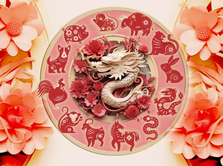 Rueda zodiacal China. Junio mes del Caballo