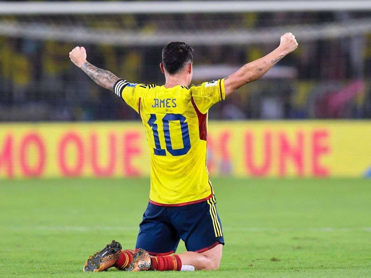 James Rodríguez destacó en debut de Colombia