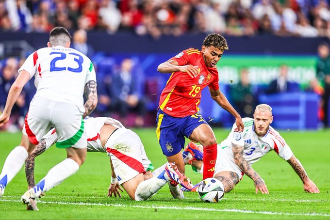 Eurocopa: España derrota a Italia 1 a 0 y pasa a octavos de final